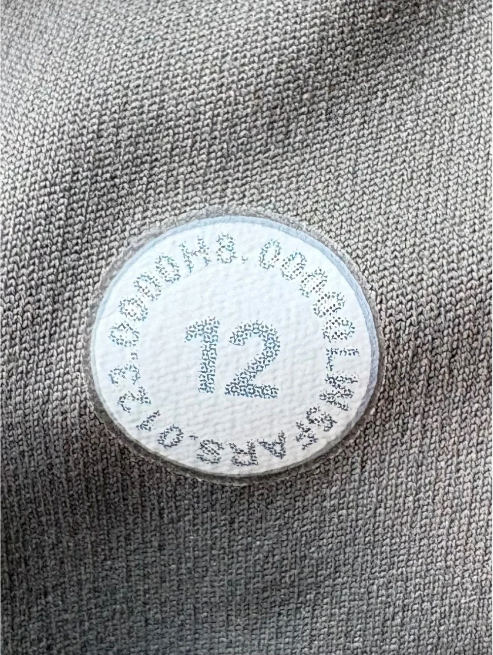 Lululemon Fast and Free High-Rise Crop 23” Leggings Size 12 Gray Side Pocket